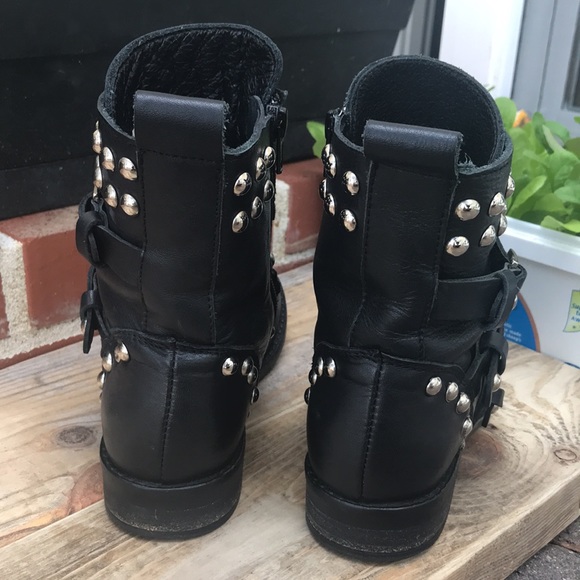 Steve Madden Mexican Leather Studded Boots - Picture 8 of 16